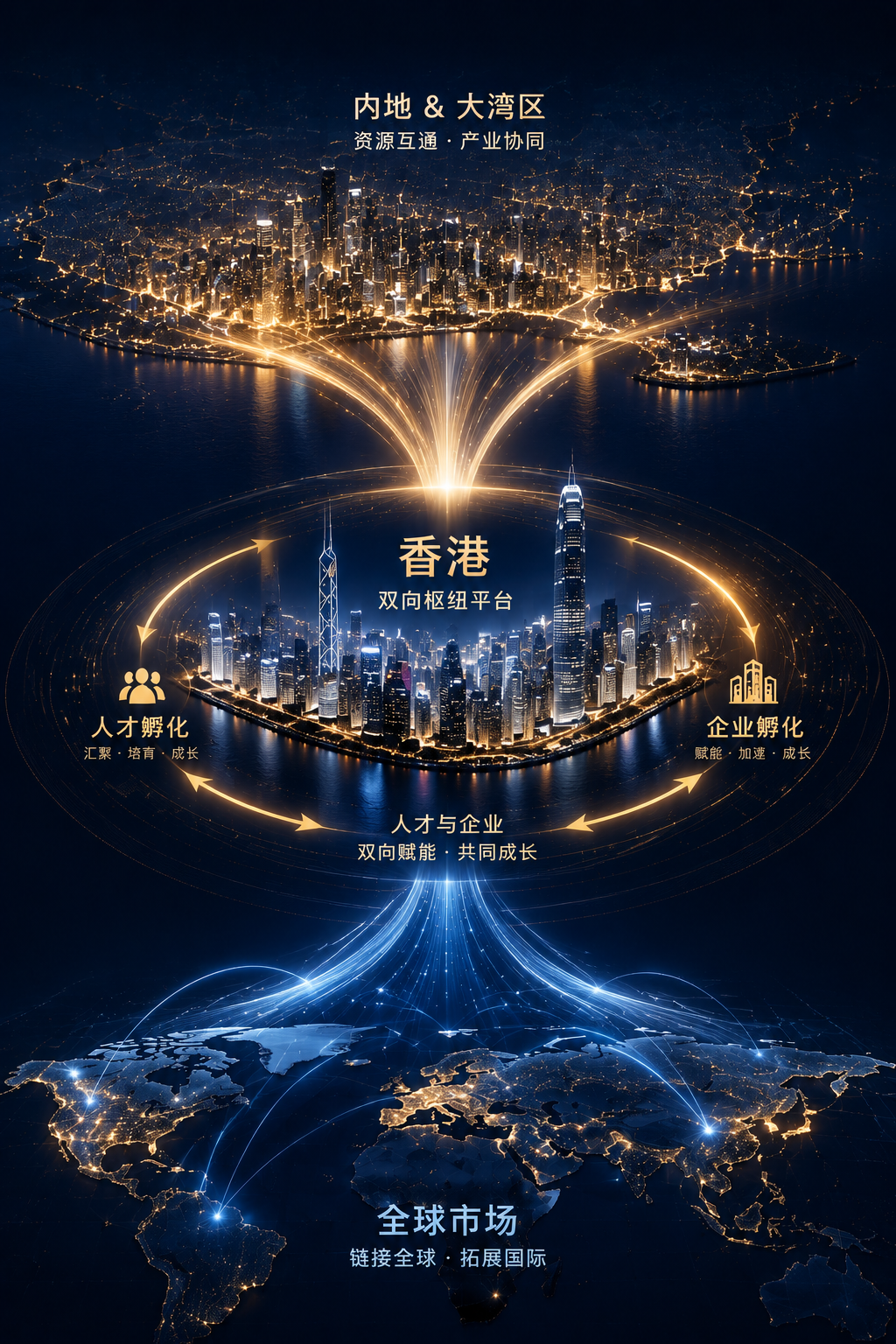 Hong Kong two-way hub